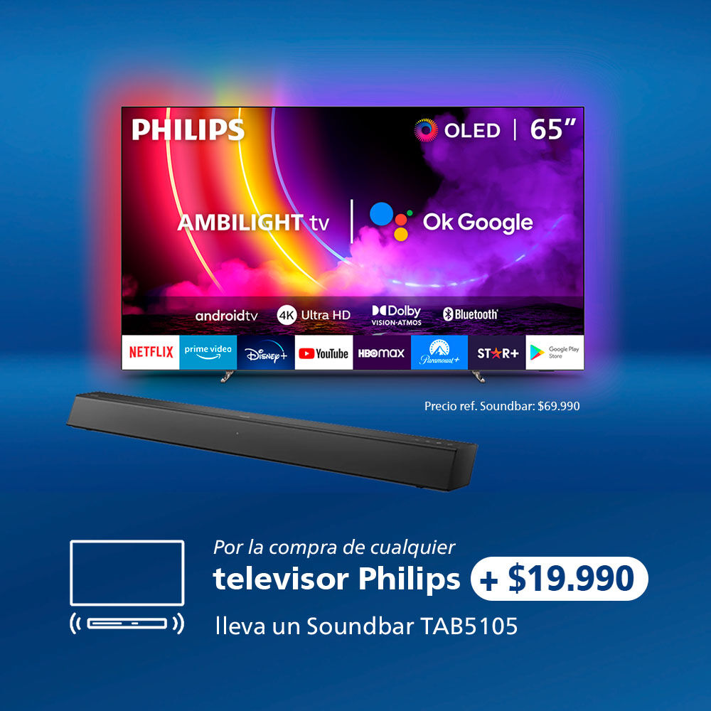 Led Philips 58PUD6654 / 58'' / 4K Ultra HD / Smart TV Bordes Ultradelgados image number 1.0